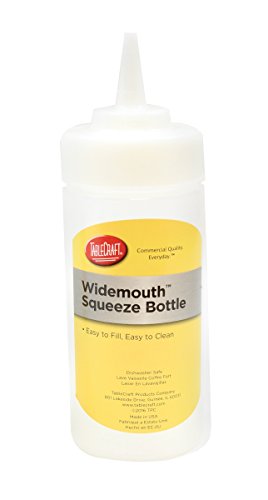 Tablecraft Widemouth Squeeze Bottle, 8 oz