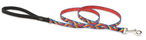 Lupine Pet Originals 1/2" Lollipop 6-foot Padded Handle Leash for Small Pets