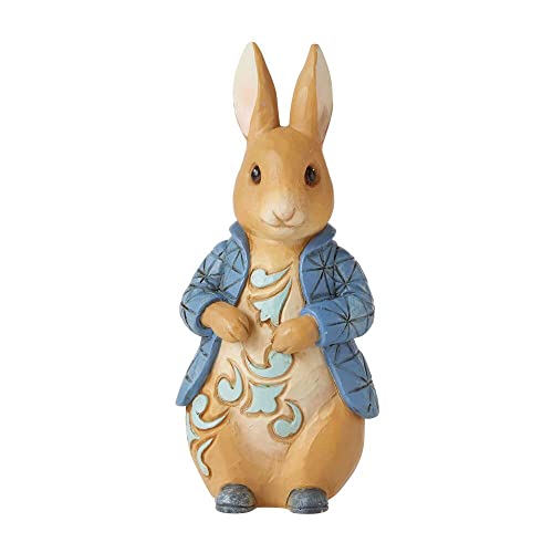 Enesco Beatrix Potter by Jim Shore Peter Rabbit Mini Figurine, 4.13 Inch, Multicolor