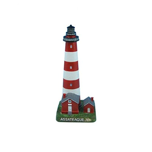 Hampton Nautical Assateague Lighthouse Decoration, 7"