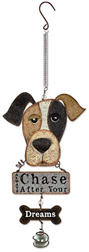 Sunset Vista Designs Dog Bouncy Hanging Decoration with Sign