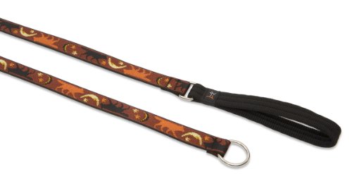 Lupine Pet Originals 1" Shadow Hunter 6-foot Slip Lead/Leash for Medium and Larger Dogs