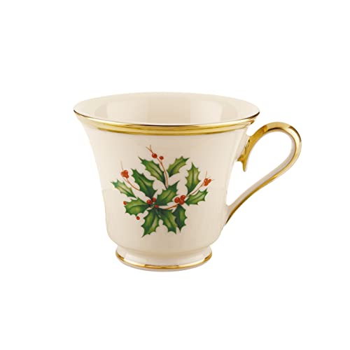 Lenox Holiday Teacup, ivory & Gold