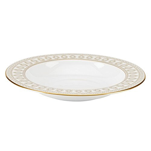 Lenox Marchesa Gilded Pearl Pasta Rim Soup, White