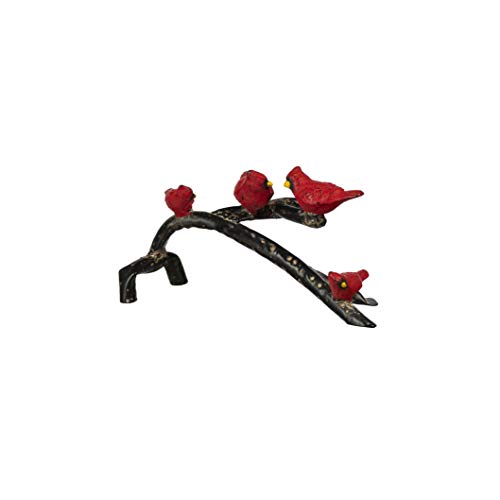 Ganz CB175050 Cardinals on Branch Figurine, 9-inch Width, Multicolor