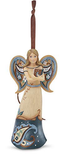 Perfectly Paisley Spiritual Wisdom Angel Ornament by Pavilion, 4-1/2-Inch Tall, Includes Ribbon for Hanging