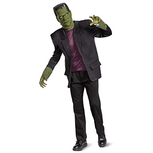 Disguise mens Frankenstein Costume, Official Universal Monster Adult Sized Costumes, As Shown, Men s Size Extra Large 50-52 US