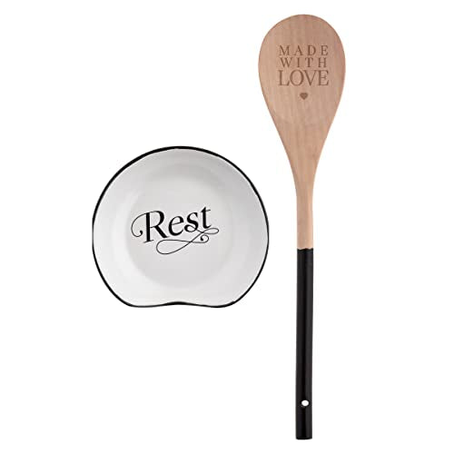 Karma SPOON REST W/WOODEN SPOON REST