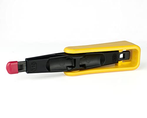 Comfy Hour Jolly Handy Tools Collection Punch Down Tools with Terminal Block 66 &110/88 type (with cuts), Metal