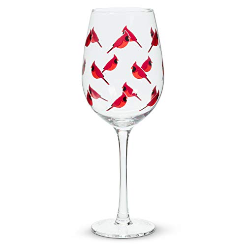 Abbott Collection  27 GOB Cardinal Goblet-9.5" H(14oz), 9.5 inches H, Red