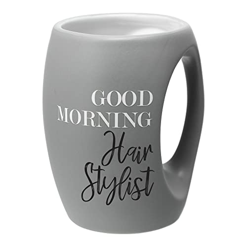 Pavilion Gift Company - Good Morning Hair Stylist 16 ounce Large Coffee Cup - Funny Coffee Mug, Sarcastic Coffee Mugs, Funny Mugs, Funny Mugs for Women, Wife, Girlfriend, Hairstylist Mug