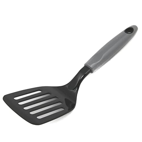 Chef Craft Select Nylon Short Turner/Spatula, 11 inch, Grey