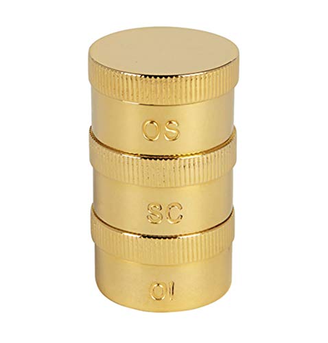 Creative Brands Sudbury Polished Brass Single Chrism or Holy Oil Stock for Clergy, 2 1/4 Inch