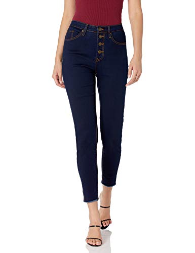 Mud Pie Wells Button Fly Jeans (Small),Indigo