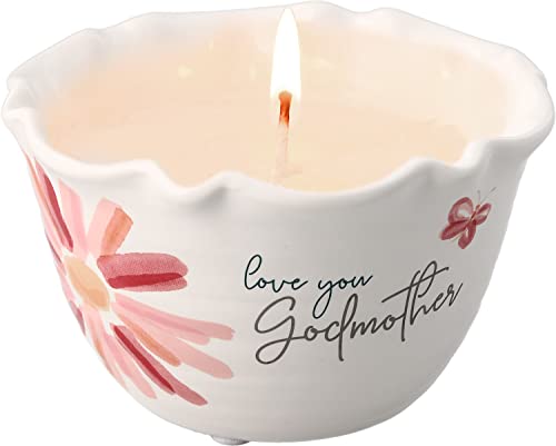 Pavilion 5" x 3" Love You Godmother 100% 9 oz Soy Wax Single Wick Candle - Tranquility Scented