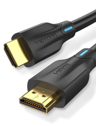 8K HDMI Cable 5FT/1.5M 48Gbps VENTION Ultra High Speed HDMI 2.1 Cable HDMI Cord 4K@120Hz 8K@60Hz eARC HDR HDCP 2.2&2.3 Compatible with Roku TV PS5/4 HDTV Blu-ray