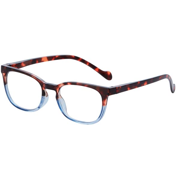 I Heart Eyewear Sidecar reading Glasses, Blue, 2.0