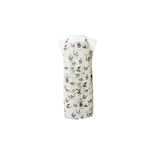 Two Lumps of Sugar Garden Fresh Herbs Chef Apron, 33-inch Length, Cotton