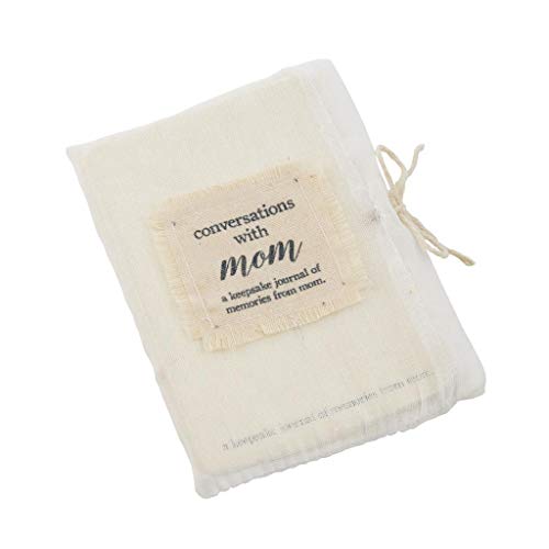 Mud Pie Conversations with Mom Mother Memory Journal Gift,7" x 5"