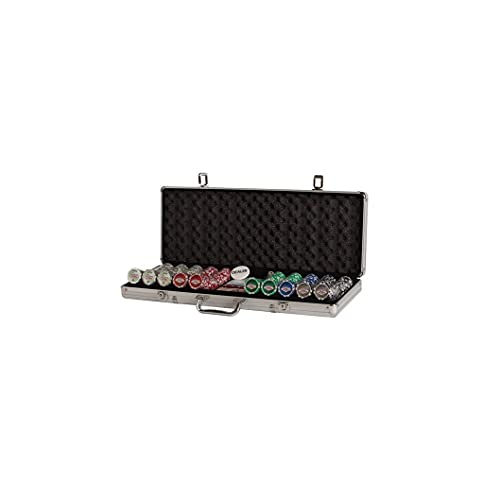 CHH Poker Set In Aluminum Case With 500 (11.5 Gram) Las Vegas Style Chips