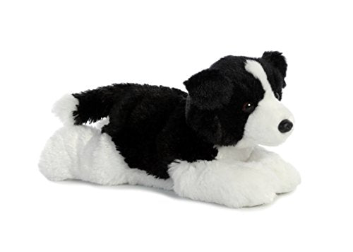 Aurora World Flopsie Toy Border Collie Plush, 12"