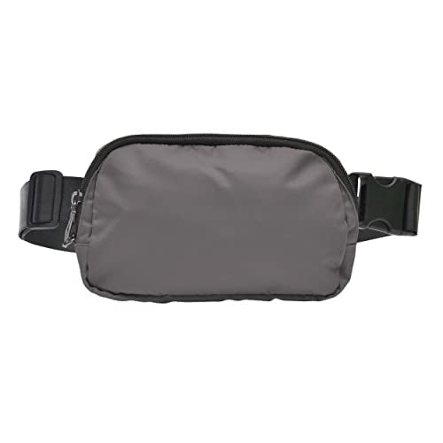 Calla Nupouch Anti-theft Belt Bag with Adjustable Strap for Women and Men Fanny Pack Crossbody Performance Nylon (Slate Gray)