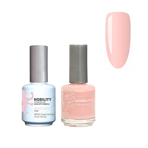 Lechat Nobility ‚Äì Gel Polish & Nail Lacquer Set - Collection 1-0.5oz (Palace Rose NBCS028)