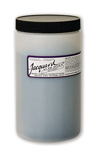 Jacquard Acid Dye for Wool, Silk and Other Protein Fibers, 1 Pound Jar, Concentrated Powder, Violet 614