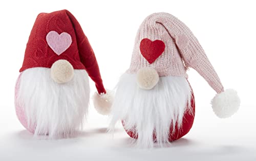 Delton Heart Gnome Stump, 2 Assortment