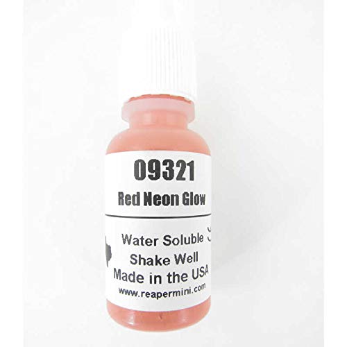 REAPER Miniatures: 09321 - Red Neon Glow Master Series Paint