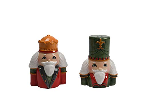 Comfy Hour Farmhouse Home Decor Collection Nutcracker Salt & Pepper Set, Dolomite