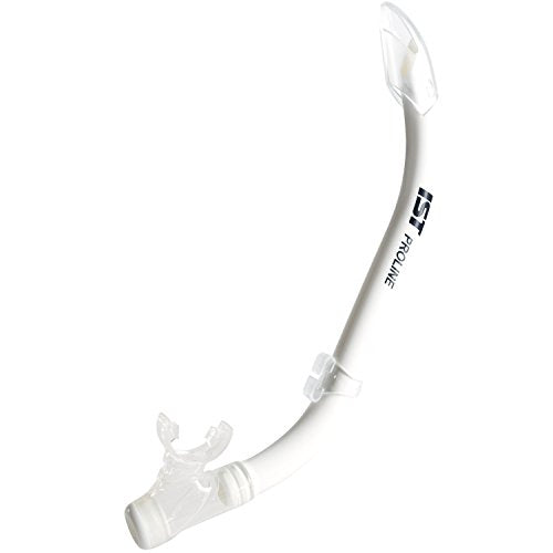 IST Junior Snorkel with Splash Guard and Purge (White)