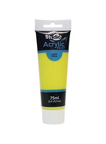 Mont Marte Acrylic Paint Studio 75ml - Lemon Yellow