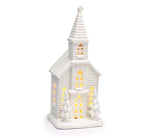 burton + BURTON Light Up White Church Decor