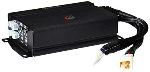 Maxxsonics MB Quart NA2-320.4 Compact Four Channel, 320 watt Powersports Amplifier, Black