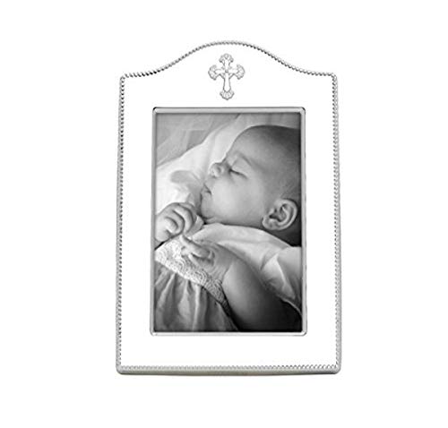 Reed & Barton Abbey Cross Silverplate 5" x 7" Frame
