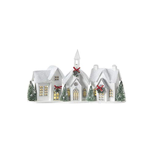 RAZ Imports 2021 Christmas Time in The Village 16" Lighted Village Figurine