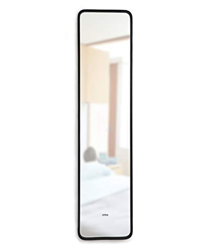 Umbra Hub Leaning Mirror 62"x14.5" Black