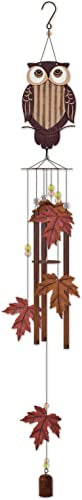 Sunset Vista Designs Fly with Butterflies Chime, 35-inch Height, Home Decor, Outdoor Accent, Noisemaker