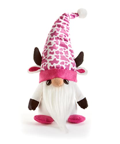 Giftcraft 474521 Purple Cow Gnome, 10 inch, Polyester, Maverick