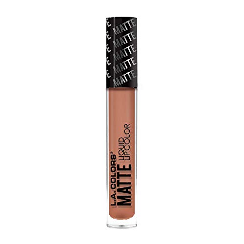 L.A. Girl COLORS Matte Liquid Lip Color, Cuddles, 1 Ounce, CLG416