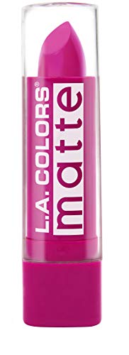 L.A. Girl Colors Matte Lip Color, Forever Fuschsia, 1 Ounce