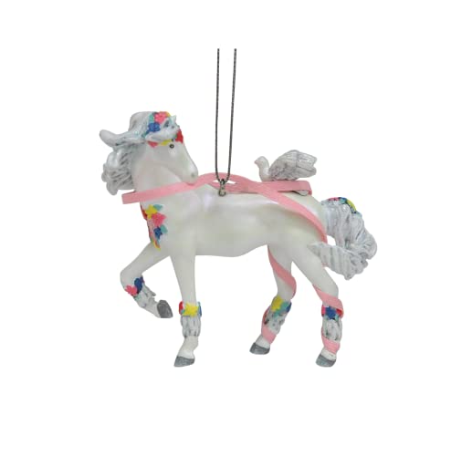 Enesco Trail of Painted Ponies Peacekeeper Ornament, Hanging Ornament, 2.6-inch Height