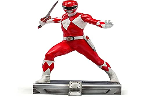 Power Rangers Iron Studios: Red Ranger 1/10 Scale | Power Rangers | 7" inches Collectible Figure