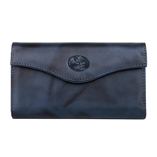 JYS Enterprise Julia Buxton Heiress Organizer Clutch Navy