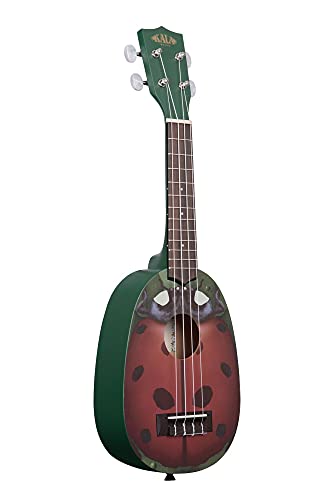 Kala Novelty Ladybug Pineapple Soprano Ukulele