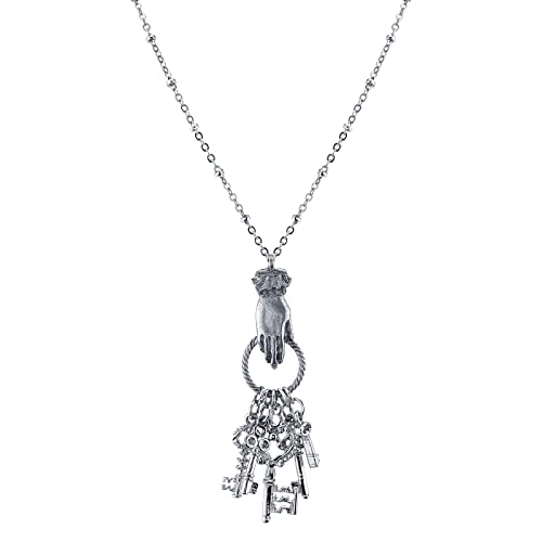 1928 Jewelry Multi Keys Charm Necklace 28 Inches