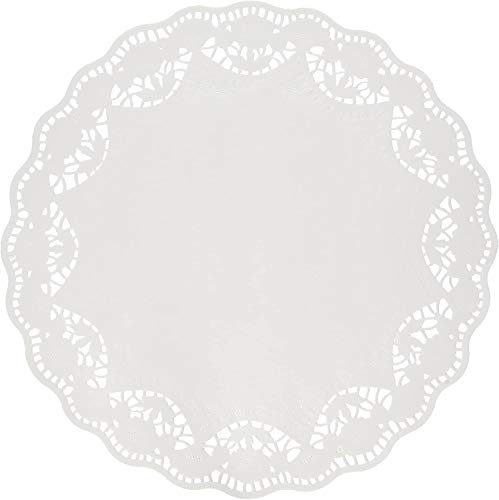 Amscan White Round Doilies, Pack of 16|Party Supply