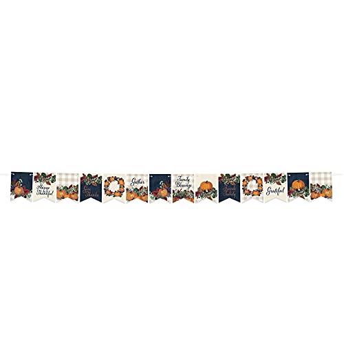 Beistle Autumn Thanksgiving String Banner- 1 pc.