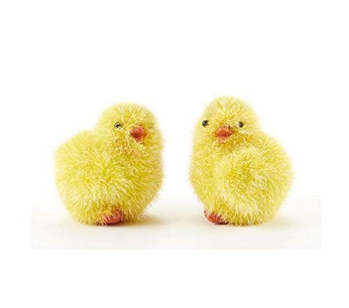 Delton Products 1128-3 Resin Fuzzy Plump Spring Chick, 1.5 inch